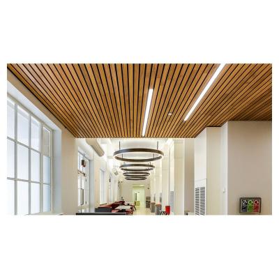 China Decorations Prima Exquisite Quality Light Weight Aluminum Linear Ceiling Design Custom Aluminum Linear Ceiling for sale