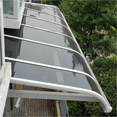 China Prima Aluminum Canopy Decorations For Exterior Doors And Windows Roof Wind Waterproof Snow Resistance for sale