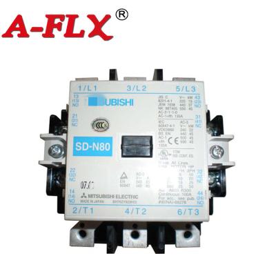 China Traditonal SD-N80 elevator contactor for elevator parts (mitsubishi sd elevator contactor) for sale