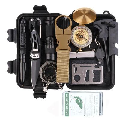 China Kongbo Outdoor Survival Kit With Water Bottle Clip KB011-7 for sale