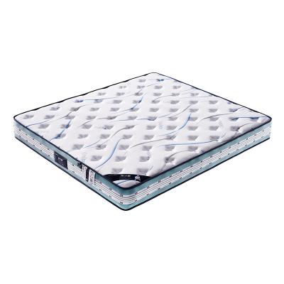 China Wholesale Five Star Hotel Spine Pad 1.8m Natural Soft Latex Mattress Bed Mattress Cooling Large Freestanding Spring Mattress for sale