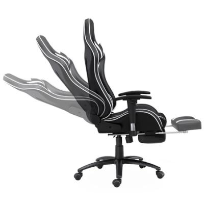 China High Quality (Size) Design Gaming Chair Adjustable Supplier Nice Customize Embroidery Logo Leather Gaming Chair for sale