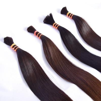 China Wholesale High Quality Hair Straight Without Any Adulteration 100% Hair Weft Hair Braids Customization for sale