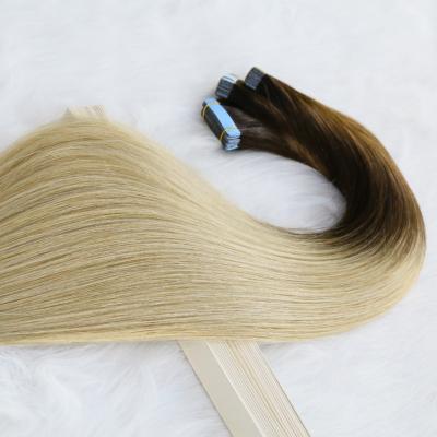 China Jerry Curl Herrera Virgin Brazilian Human Tape in hair extension, Wholesale 100% Brazilian virgin tape hair for sale