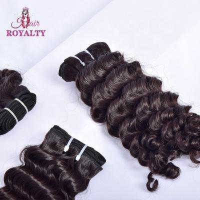 China Herrera Deep Wave Virgin Hair Bundle Raw Cuticle Aligned Deep Wave Hair Weft, Hair Weave Bundle, Brazilian 100% Human Virgin Hair for sale