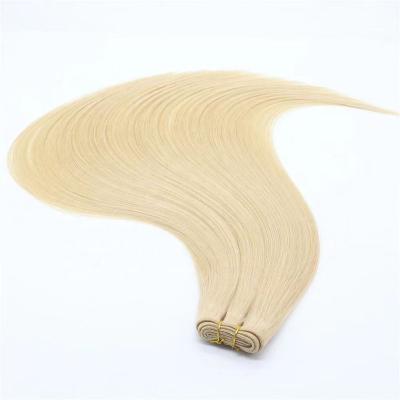 China Herrera 9A 10A 12A Grade Natural Straight Wave Hair Weft 613 Blonde Straight Weave Cuticle Aligned Raw Virgin Hair Bundles for sale