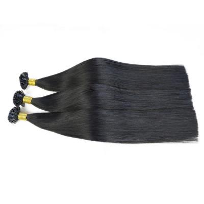 China Wholesale High Quality Double Wave Silky Straight Straight U Tip Hair Extensions Italian Virgin Keratin Hair Extension Virgin Keratin Hair Extension for sale