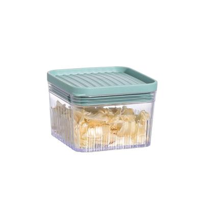 China Amazon Hot Selling Refrigerator Noodle Box Multigrain Plastic Storage Bin Organizer Cabinet Container Food Freshness Transparent Sealed Boxes for sale