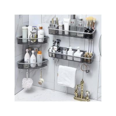 China Viable Factory Wholesale Kitchen Bathroom Corner Shelf Rack Wall Mounted Towel Racks for sale