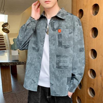 China High Quality Men's Camouflage Printing Long Sleeve Shirts Men's Breathable Camouflage Long Sleeve Shirt for sale