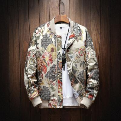 China 2021 New Embroidery QUICK DRY Jacket Men's Spring And Autumn Men's Jacket Baseball Clothes for sale