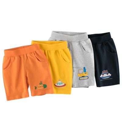 China 2021 Hot Selling Sustainable Style Boys Summer Board Shorts Custom Logo Boy Cotton Shorts for sale