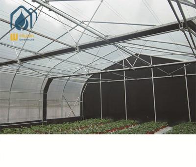 China PE Large Size Quality Polyethylene Plastic Sheet Light Deprivation Greenhouse For Agricultural for sale