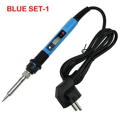 China 80W LCD Digital Display Electric Soldering Iron Temperature Adjustable Rework Welding Desoldering Repair Tools 80W LED Soldering Iron for sale