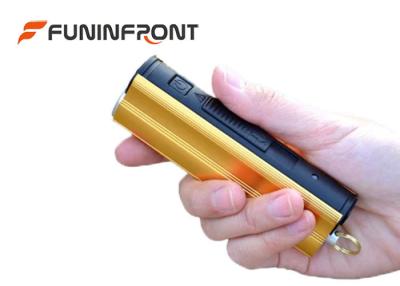 China Power Bank Function USB Rechargeable LED Flashlight with Cigaretee Lighter for sale