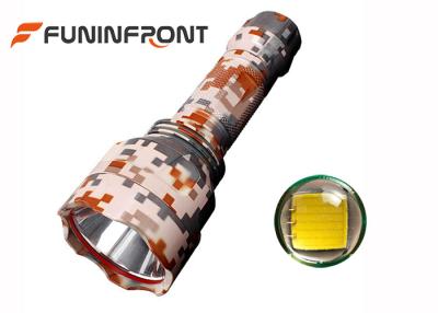 Cina Torcia elettrica tattica potente del CREE T6 della torcia 10W del Cree LED della gamma di colore di Camo alta in vendita