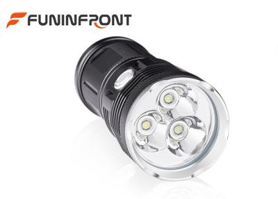 China 6000 Lumens Extremely Bright Handheld LED Spotlight , Portable CREE LED Flashlight for sale