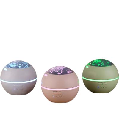 China 2021 Hotel Creative Ultrasonic Warm Home Aromatherapy Machine Light And Shade Humidifier for sale