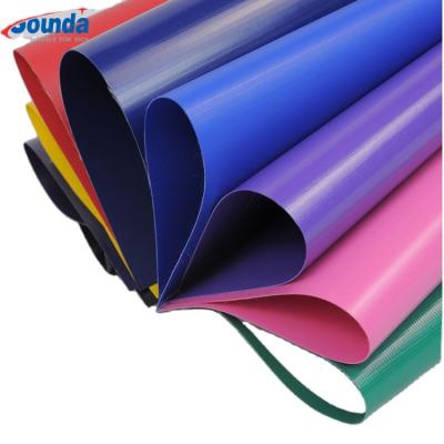 China Plastic Wholesale Price 610g Outdoor Waterproof Tent Tarp Customized PVC Tarpaulin Roll for sale