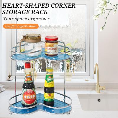 China Exquisite Safety Cheap Price Viable 2 Tier Rack Corner Shelf Organizer Shower Caddy For Bathroom for sale