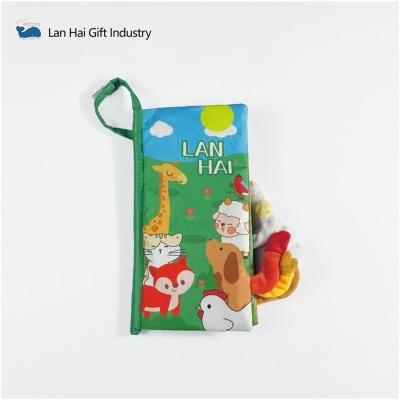 China Soft and Healthy Jungle Paper Series My Quiet Book Creative Gift Soft Baby Toys Universal Cloth Book for sale