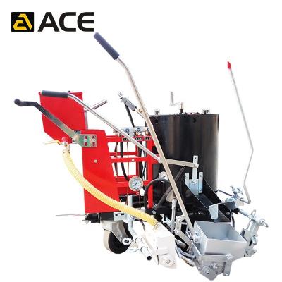 China Good Quality Road Marking Machine Hand-push Type Thermoplastic Screeding Road Marking Machines Hot Selling Line Marking Equipment Road Price for sale