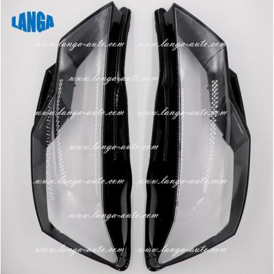 China High Quality GLASS+Plastic Headlight Housing Glass Base & Headlight Housing Assembly Glass Fit For Audi A6 C8 for sale