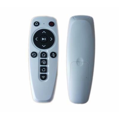 China Universal Music White TV Manufacturer ABS Material And Professional Rubber IR Remote Control for sale