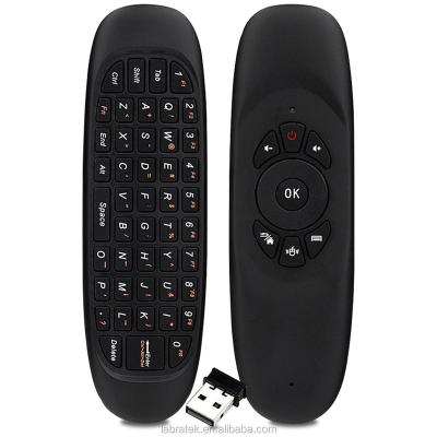 China Hot Selling Android C120 Air Mouse Keyboard Remote For TV Smart Flight Mouse Remote For Samsung TV for sale