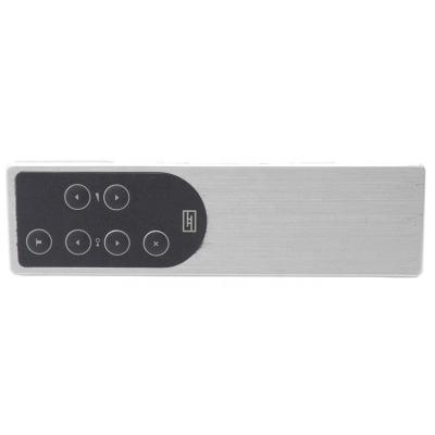 China High End TV Universal Customized Aluminum Remote Control Manufacturer IR Remote Controller for sale