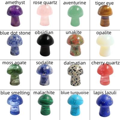 China China Wholesale 2cm Mini Mushroom Natural Quartz Crystal Stone Mushroom for Decoration for sale