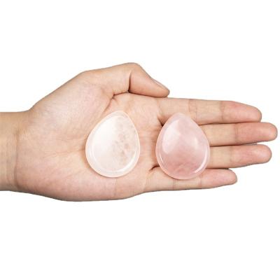 China China Thumb Worry Stone Colored Oval Polished Energy Healing Crystal Massage Stones For Relaxation for sale