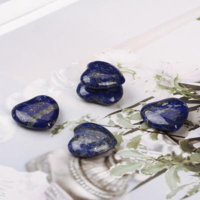 China China wholesale hot sale mini natural lapis lazuli gemstone heart shaped crystal for decor for sale