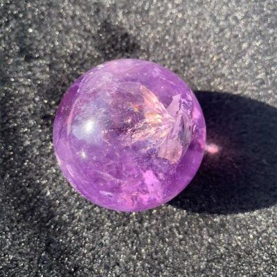 China Wholesale Natural Healing Amethyst Ball China Gemstone Crystal Amethyst Sphere Ball For Decoration for sale