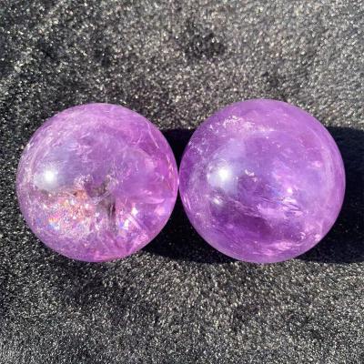 China China Polished Amethyst Crystal Ball Sphere Natural Healing Purple Amethyst Quartz Ball For Decoration for sale