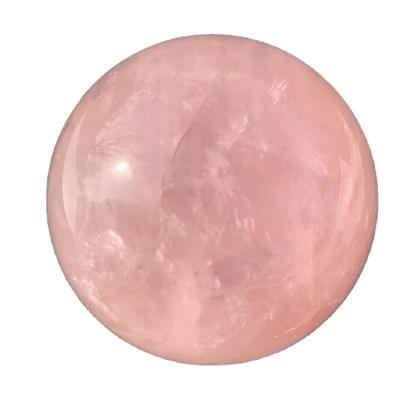 China China Wholesale Natural Healing Sphere Ball China Rose Quartz Crystal Stone Sphere For Decoration for sale