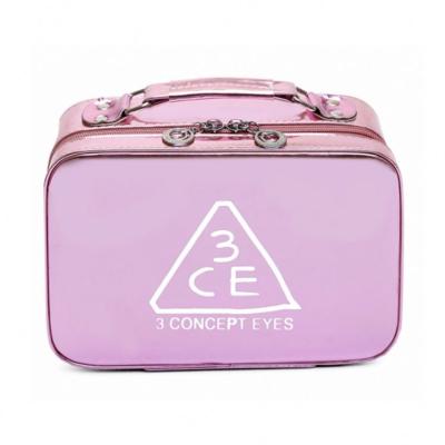 China Factory practical manufacturing logo custome OEM zipper travel cosmetic case portable bag for sale