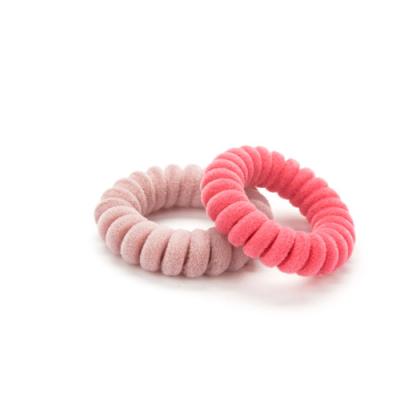 China Korean Soft Comfortable Female Hair Rope Hair Tie Hair Accessories Flannel Hair Ring Elastic for sale