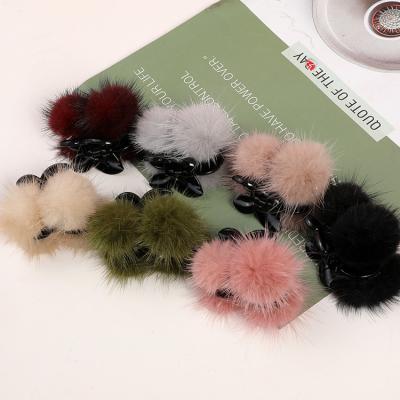 China Cute Female Chinese Hairpin Headdress Design Cherry Ball Hair Accessories Custom Hair Pin for sale