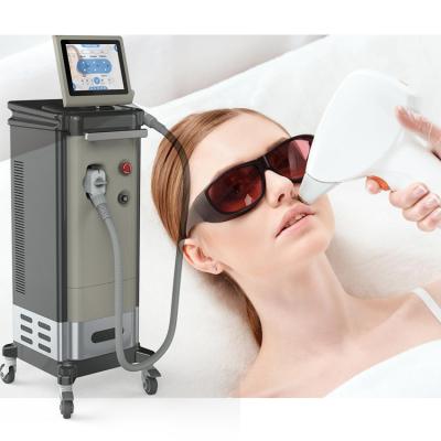 China Professional TEC Hair Removal Laser Cooling System Hair Removal 3 Wavelengths 808nm 755nm 1064nm Diode Laser Machine Price for sale