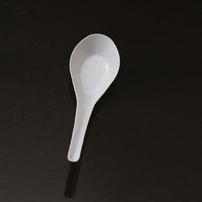 China Factory Directly Fork Spoon Dessert Ice Cream Cake Fast Food Restaurant Wedding Party Disposable Plastic Sugar Spoon Directly for sale