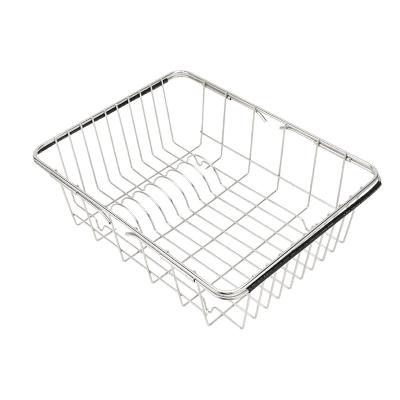 China Contemporary Extensile Kitchen Sink Rack For Dishes for sale