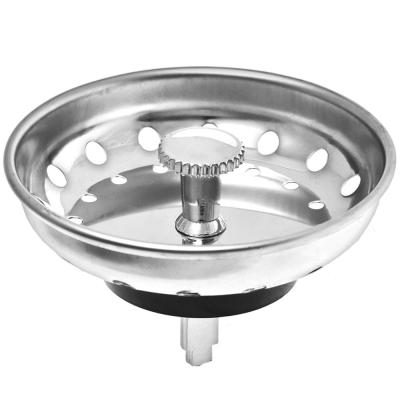 China Viable Kitchen Sink Strainer Stopper - 2-in-1 Stainless Steel Spring Clip Kitchen Sink Drain Strainer and Stopper for sale