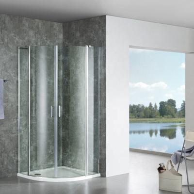 China Modern Swing Pivot Shower Room Shower Door Shower Enclosure for sale