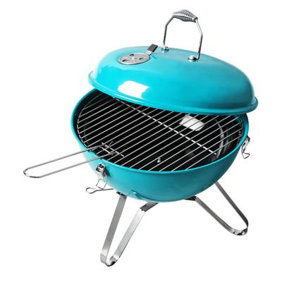 China Easily Assembled Portable Kettle 14 Inch Charcoal BBQ Grill for sale