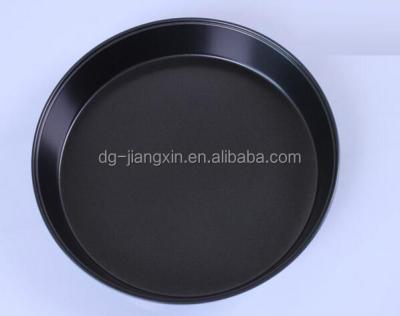 China Sustainable Carbon Steel Pizza Pan With Nonstick Coating 6/7/8/9/10/11/12 Inch for sale