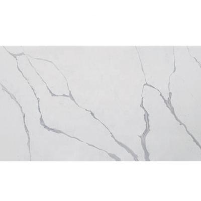 China Modern Artificial Quartz Stone Kitchen Veins Stone Quartz Price Slab Quartz Vanity Countertops Engineered Stone Table for sale