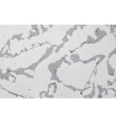 China Modern artificial quartz stone for countertops slab and cut in unit price slab quartz vanity table top for sale