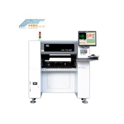 China Hot Sales Led Automatic SMT Pick And Place Machine SMT Chip Mounter Pick And Place Machine HW-T8-80F for sale