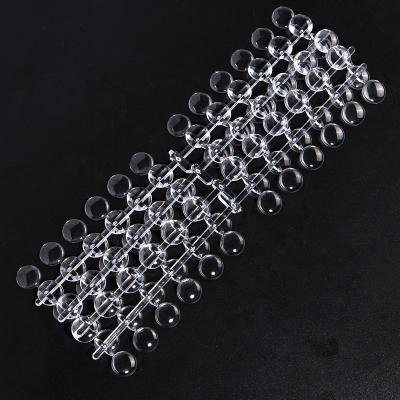 China Easy Apply Clear Nail Art Display Nail Display Tips Clear Nail Art Display Chart Color Tool Nail Sample Stick Polish Display for sale